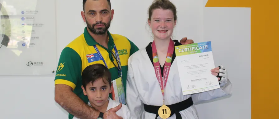 DOS Taekwondo Claims 1st Place at Sydney Best of Bests 2015